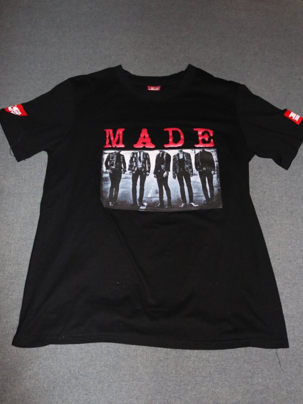 BIGBANG T-shirt Womens XL (US-Large) Black MADE 2016 K-pop G-Dragon